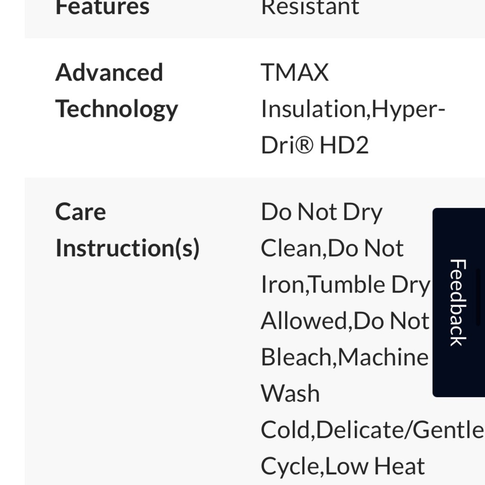 Men's Hyper-Dri® HD2 Water Resistant Breathable T-Max® Insulated Long Parka - Picture 9 of 9